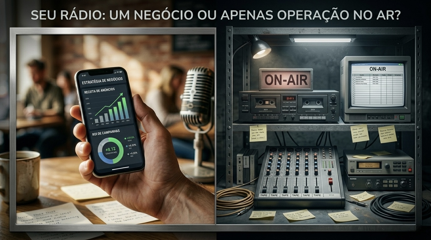 Sua rádio é um negócio ou apenas uma operação no ar